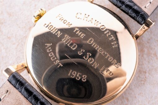 9006 Dresswatch (1958 / honeycomb dial / yellow gold) – Bild 4