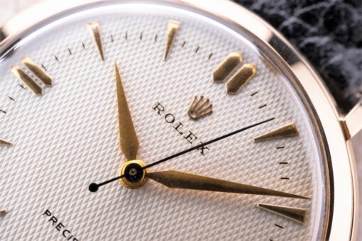 9006 Dresswatch (1958 / honeycomb dial / yellow gold) – Bild 5