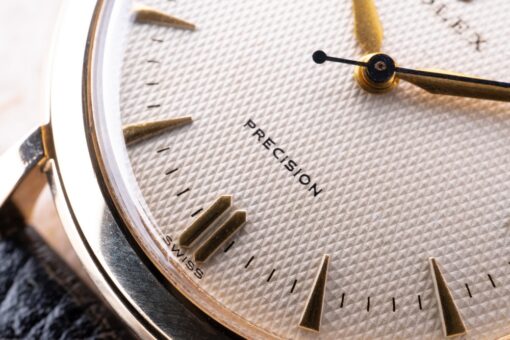 9006 Dresswatch (1958 / honeycomb dial / yellow gold) – Bild 6