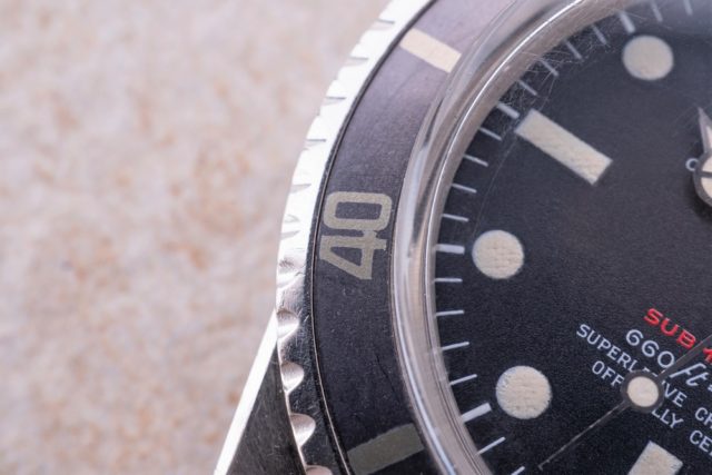 1680 Red Submariner (vintage dream / unpolished / MKIV dial / kissing4) – Bild 6