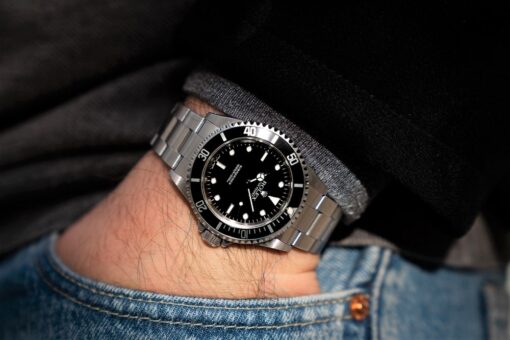 14060M Submariner No Date (2002 / unpolished / box papers) – Bild 2