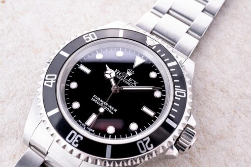 14060M Submariner No Date (2002 / unpolished / box papers) – Bild 3