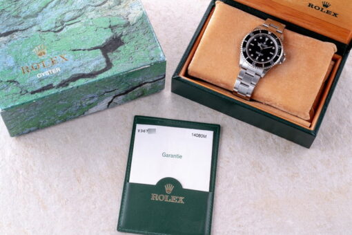 14060M Submariner No Date (2002 / unpolished / box papers) – Bild 5