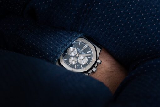 26331ST Royal Oak Chronograph (2018 / blue dial / full set) – Bild 6