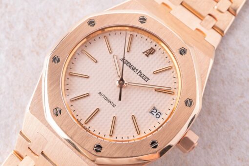 14790OR Royal Oak (Rose Gold / super rare / one of five known / 2020 service) – Bild 4