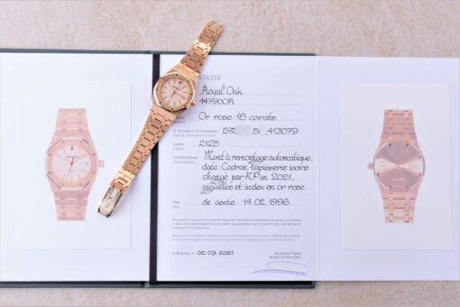 14790OR Royal Oak (Rose Gold / super rare / one of five known / 2020 service) – Bild 8