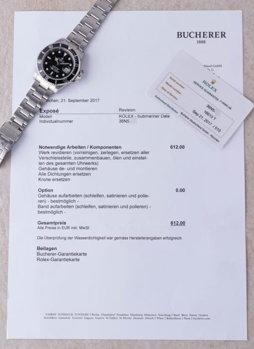 16610 Submariner Date (Random / LC 100 / collectors set) – Bild 6