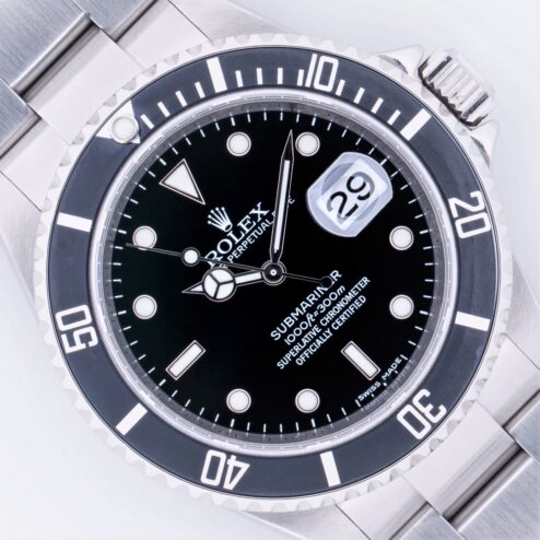 16610 Submariner Date (Rehaut / full set / card)