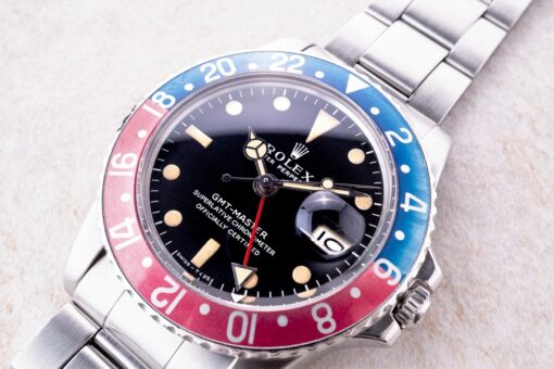 1675 GMT-Master (long E MK1 / redback inlay / 7835 folded oyster) – Bild 3
