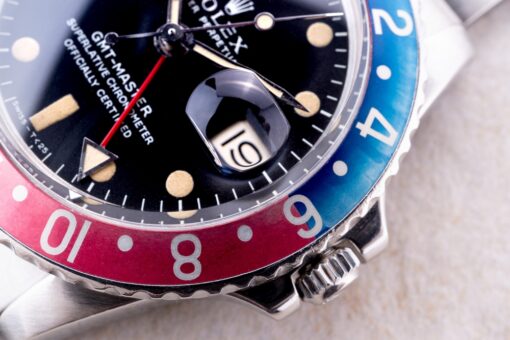 1675 GMT-Master (long E MK1 / redback inlay / 7835 folded oyster) – Bild 5