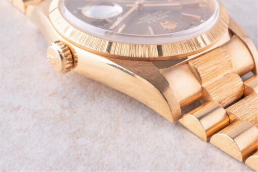 18248 Day-Date (Borke / bark / unpolished / full set / LC 100) – Bild 12