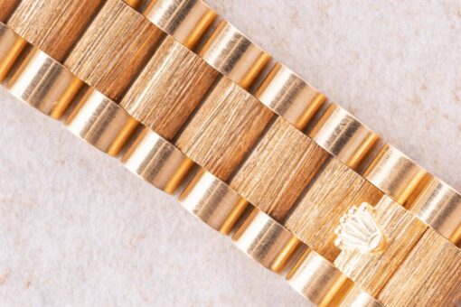 18248 Day-Date (Borke / bark / unpolished / full set / LC 100) – Bild 14