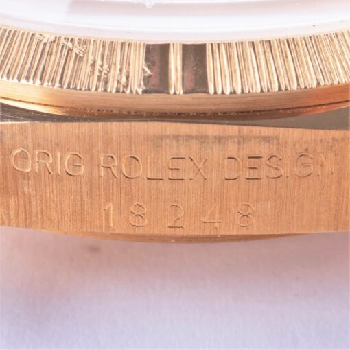 18248 Day-Date (Borke / bark / unpolished / full set / LC 100) – Bild 16
