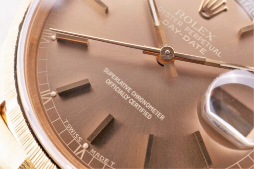 18248 Day-Date (Borke / bark / unpolished / full set / LC 100) – Bild 9
