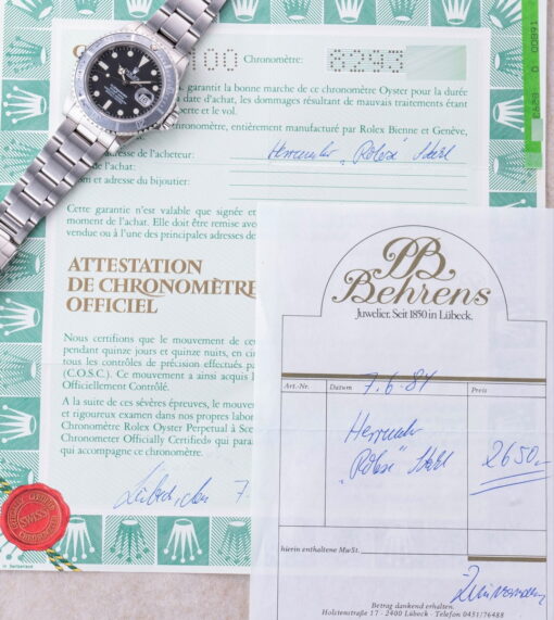 16800 Submariner Date (matte dial / LC 100 / collectors set) – Bild 6