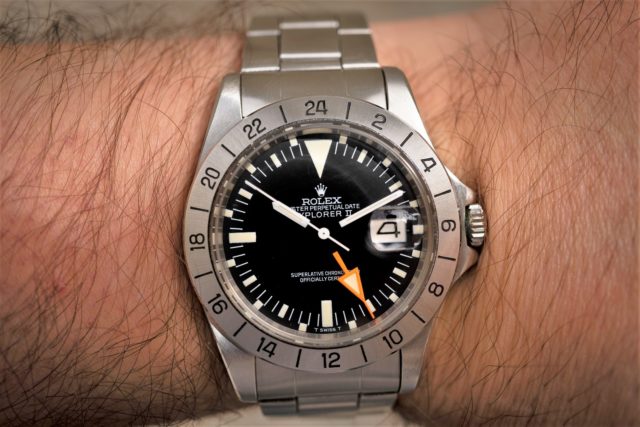 1655 Explorer II Orange Hand (MK1 straight hand / crazy condition / full set) – Bild 2