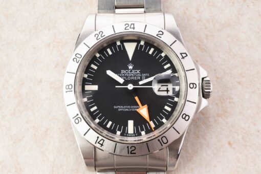 1655 Explorer II Orange Hand (MK1 straight hand / crazy condition / full set) – Bild 3