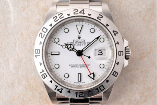 16570 Explorer II (Random serial / LC 100 / polar white dial) – Bild 2