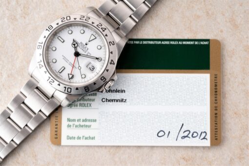 16570 Explorer II (Random serial / LC 100 / polar white dial) – Bild 4