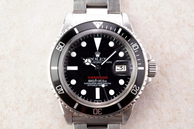 1680 Red Submariner Date (MKVII service dial / Superluminova) – Bild 4