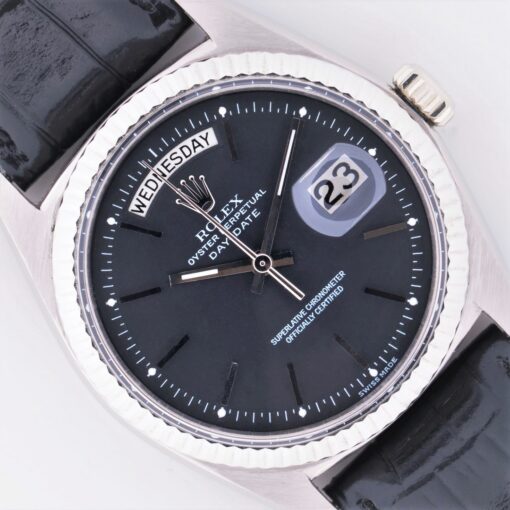 1803 Day-Date (white gold / black dial / 1964)