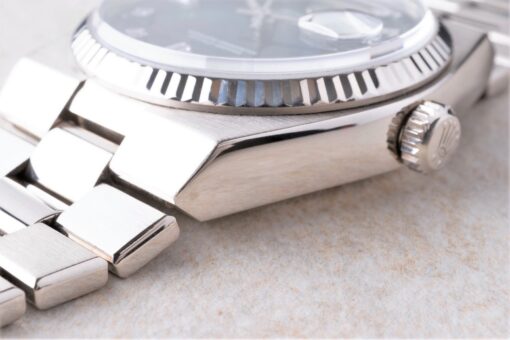 19019 Day-Date Oysterquartz (service papers /blue diamond sunray) – Bild 10