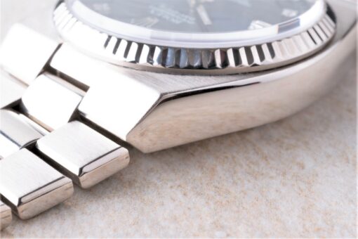 19019 Day-Date Oysterquartz (service papers /blue diamond sunray) – Bild 8