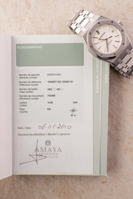 15300ST Royal Oak (perfect condition / full set / 2010) – Bild 5