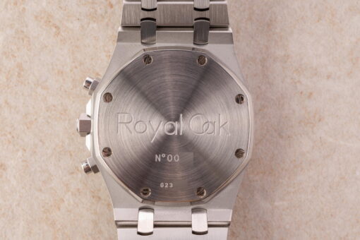 26300ST Royal Oak Chrongraph (rare dark blue dial / top condition / full set) – Bild 3