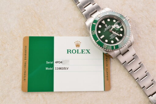 116610LV Submariner Date HULK (2017 / LC 100 / full set) – Bild 4