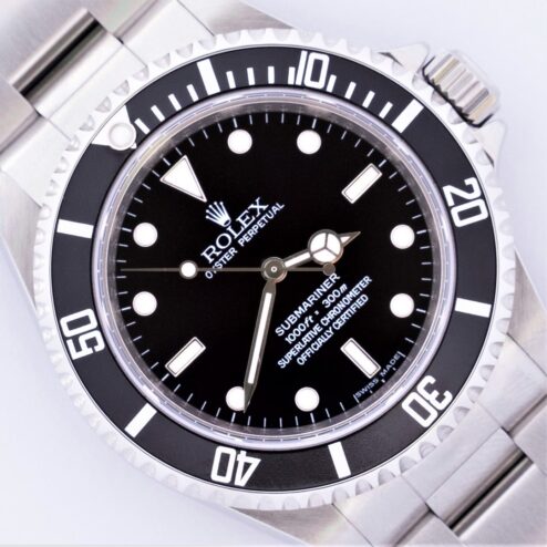 14060M Submariner No Date (V serial / LC 100 / rehaut / full set)