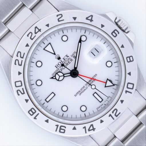 16570 Explorer II (super rare PORCELAIN dial / 1991 / full set)