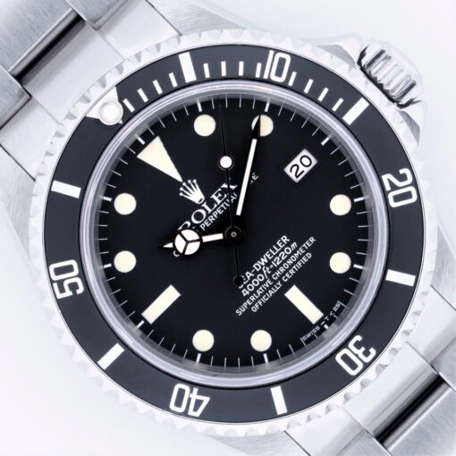 16660 Sea-Dweller (MK1 matte dial / unpolished / lovely patina)