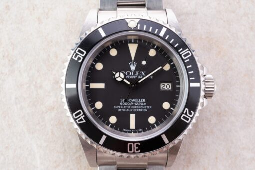 16660 Sea-Dweller (MK1 matte dial / unpolished / lovely patina) – Bild 3