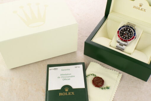 16710 GMT-Master II (rectangular dial / 2006 z serial / full set) – Bild 6