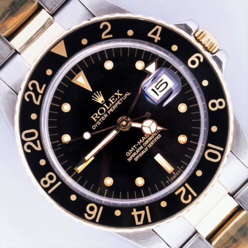 16753 GMT-Master (Nipple dial / box papers / 1982)
