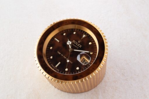 455 Time to the second desk clock (80s dealer display watch) – Bild 2