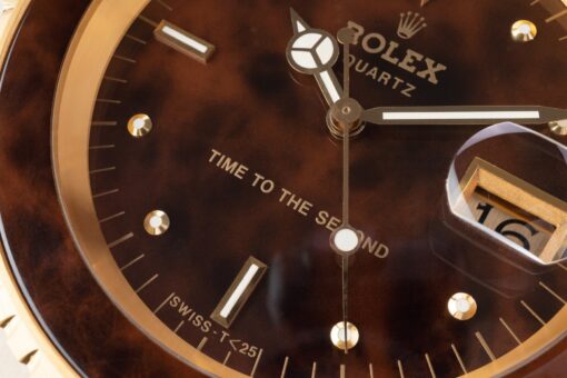 455 Time to the second desk clock (80s dealer display watch) – Bild 3