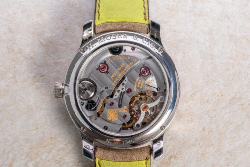 Platinum Moser & Cie Big Date (full set / grey dial) – Bild 4