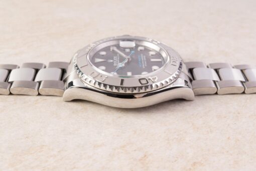 116622 Yachtmaster dark rhodium (full set / unpolished / LC EU) – Bild 5
