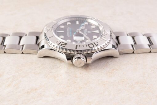 116622 Yachtmaster dark rhodium (full set / unpolished / LC EU) – Bild 6