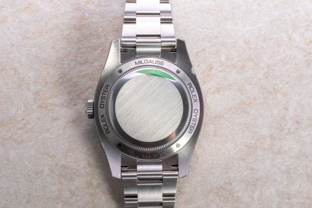 116400 Milgauss (new / stickers / LC 100 / white dial) – Bild 8