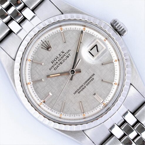 1603 DateJust (linen dial / punched papers / 6251 folded)