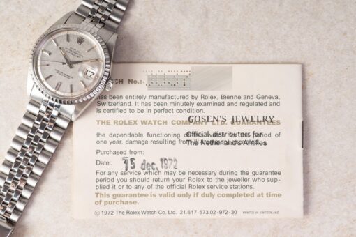 1603 DateJust (linen dial / punched papers / 6251 folded) – Bild 3