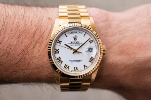 18238 Day-Date (full set / unpolished / green sticker) – Bild 2