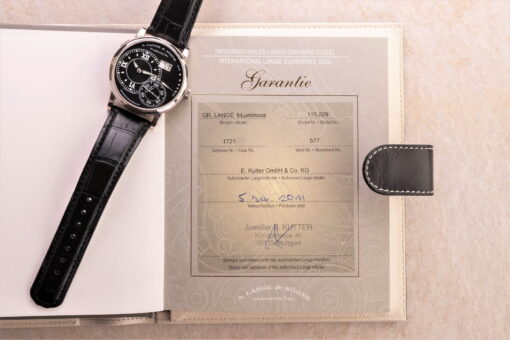 115.029 Grande Lange 1 Luminous (german watch / full set) – Bild 3
