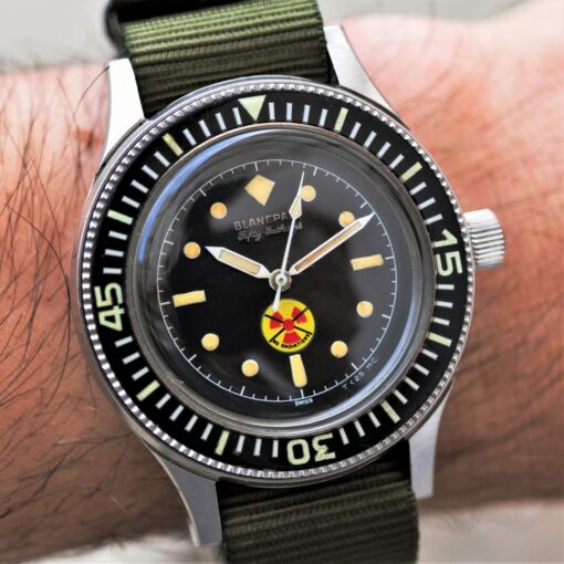Fifty Fathoms No Radiaton Bundeswehr (outstanding quality / museum piece) – Bild 2