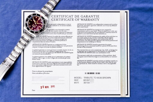 6536 Artisans de Geneve Tribute to small crown tropical ( 2019 / new) – Bild 6