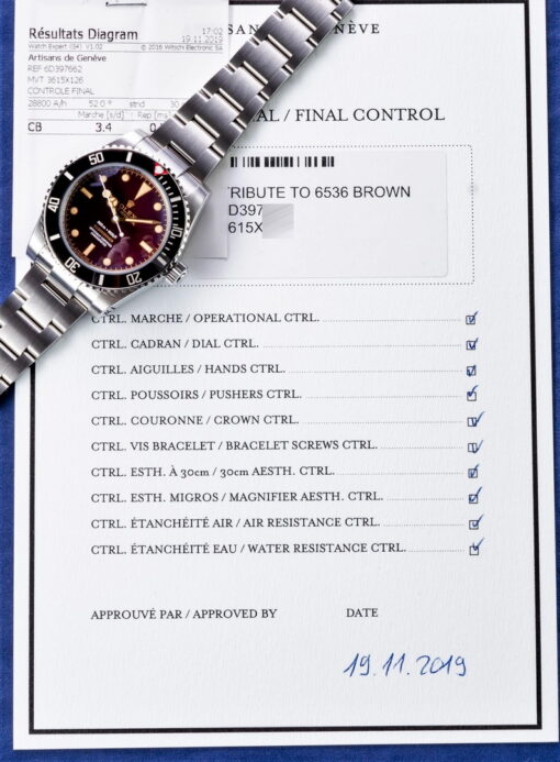 6536 Artisans de Geneve Tribute to small crown tropical ( 2019 / new) – Bild 7