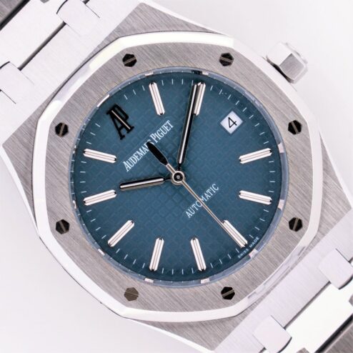 15300ST Royal Oak (full set / rare blue dial / top condition)